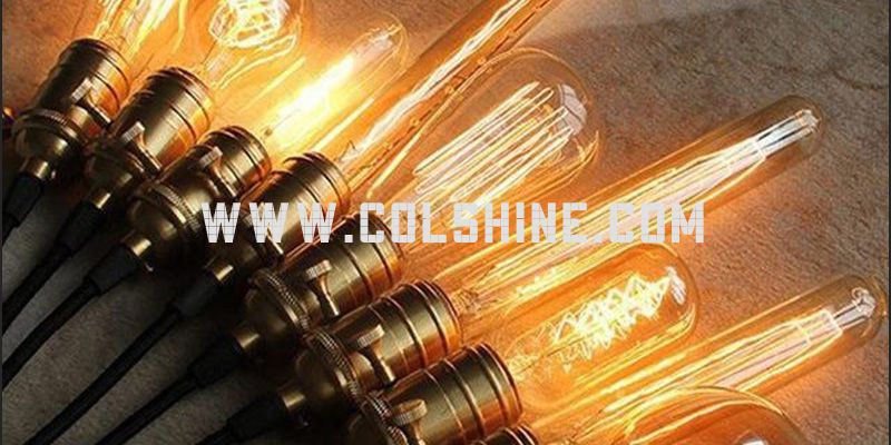 Colshine vintage metal lampholders for diy lighting and pendant lights